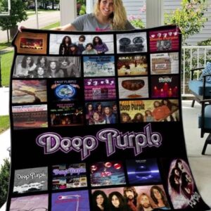 Deep Purple Quilt Blanket M240510  Quilt